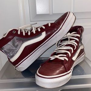 Vans High Top Mesh Sneakers